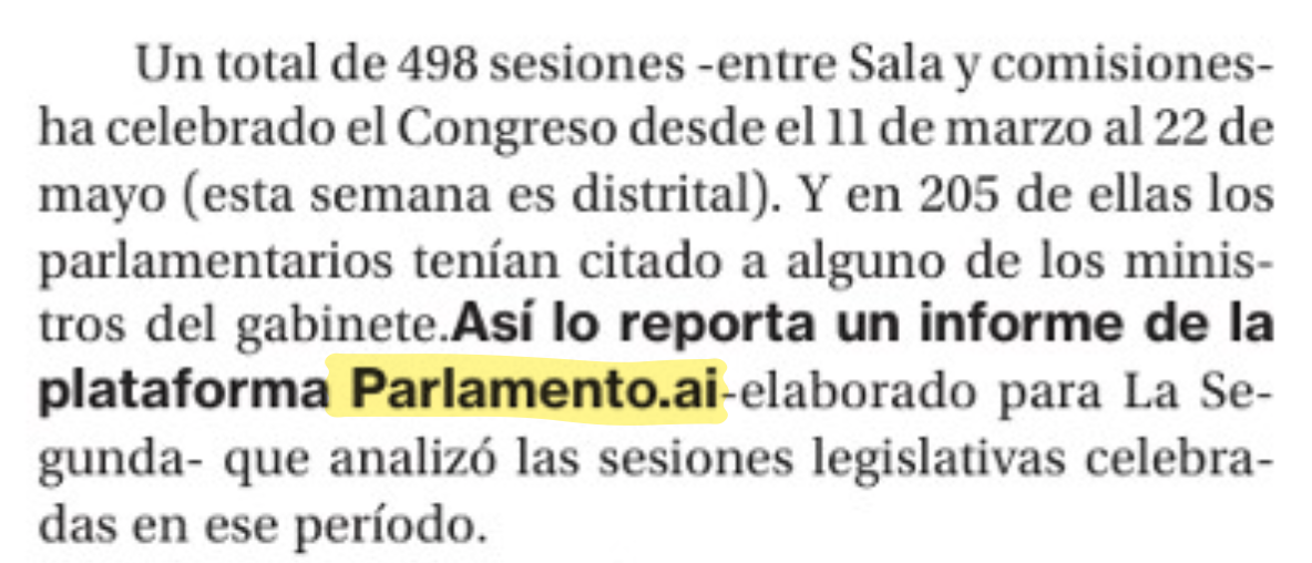 La Segunda · Parvel