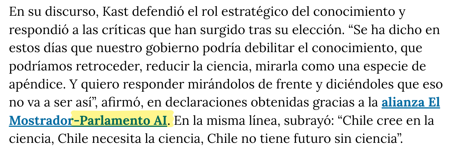 El Mostrador · Parvel